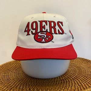 Vintage San Francisco 49ers Snapback Hat Sports Specialties Laser Script